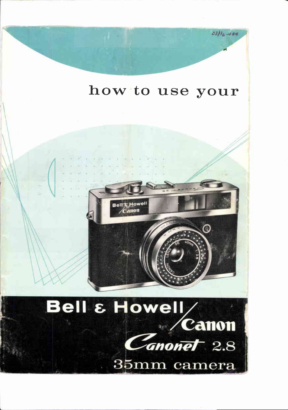 Canon Canonet 2.8 User Manual | 2 pages