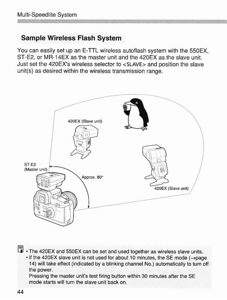 Canon Speedlite 420EX User Manual | Page 44 / 56