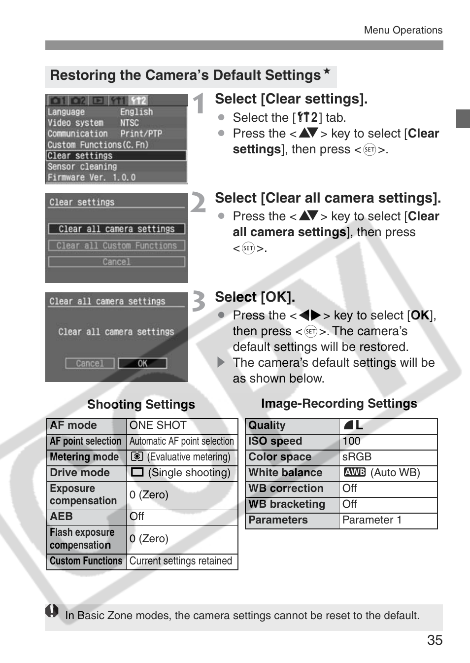 Canon EOS Rebel XT User Manual | Page 35 / 172