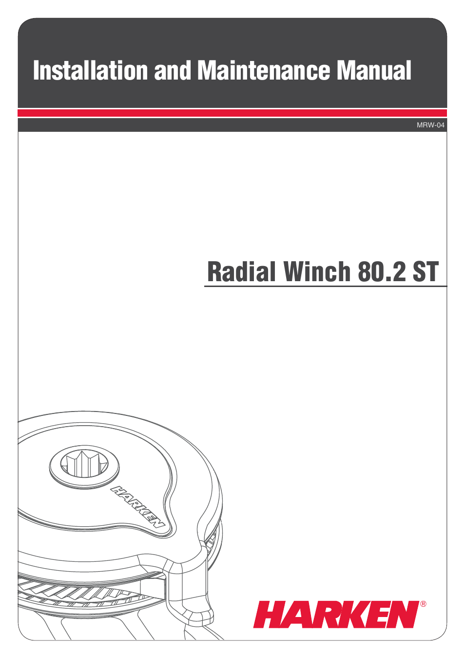 Harken 80.2ST Winche User Manual | 18 pages