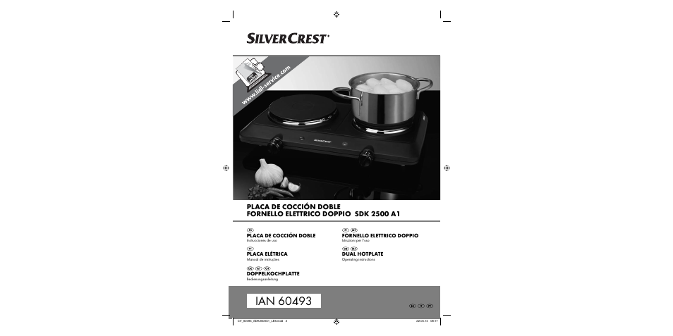 Silvercrest SDK 2500 A1 User Manual | 46 pages