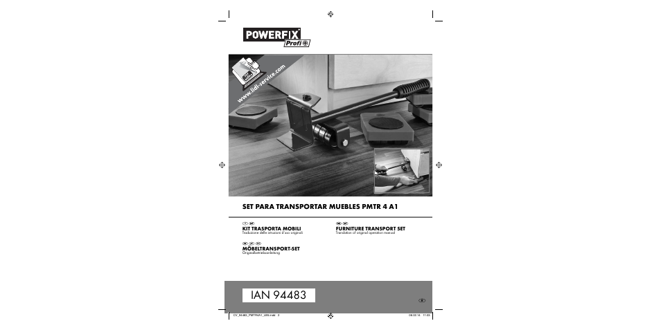 Powerfix PMTR 4 A1 User Manual | 21 pages