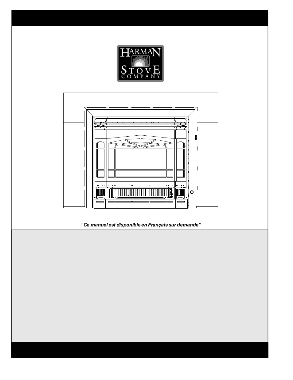 Harman Stove Company 828i User Manual | 23 pages