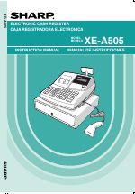 Sharp Electronic Cash Register XE-A505
