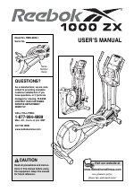 reebok 1000 zx elliptical manual