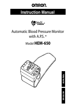 Pdf Download | Omron Healthcare INTELLISENSE HEM-650 User Manual (21 pages)