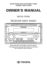 Toyota 86120 Yza59 User Manual 36 Pages
