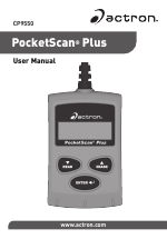 actron pocketscan plus cp9410 how to use
