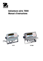Ohaus DEFENDER 7000 BENCH SCALES Manual fr