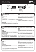 | LED LENSER P7.2 User Manual (2 pages)