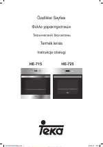 Teka HE 725 manuals