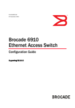 Pdf Download | Brocade 6910 Ethernet Access Switch Configuration Guide
