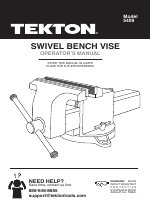 Swivel Bench Vise TEKTON 5409 8 in