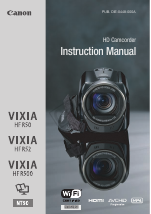 Pdf Download | Canon VIXIA HF R52 User Manual (200 pages) | Also for