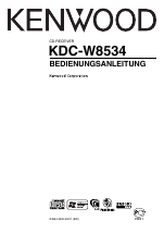 Kenwood KDC-W8534