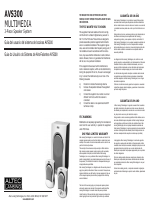 Pdf Download | Altec Lansing AVS300 User Manual (3 pages)