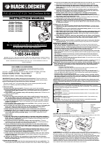 User manual Black & Decker BW14 (English - 36 pages)