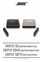 Pdf Download | Bose LIFESTYLE V35/V25 User Manual (34 pages) | for: LIFESTYLE T20/T10, Lifestyle 235