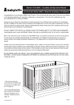 babyletto crib manual
