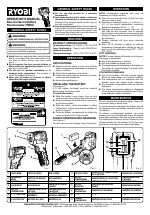 Pdf Download | Ryobi IR002 User Manual (2 pages)