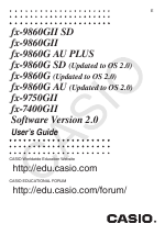 Pdf Download | Casio FX-9750GII User Manual (402 pages) | Also for: FX