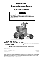 Pdf Download | PermaGreen Triumph Spreader Sprayer User Manual (45 pages)