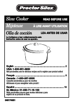 Proctor Silex 33015Y 1-1/2 Quart Round Slow Cooker - Tocanw