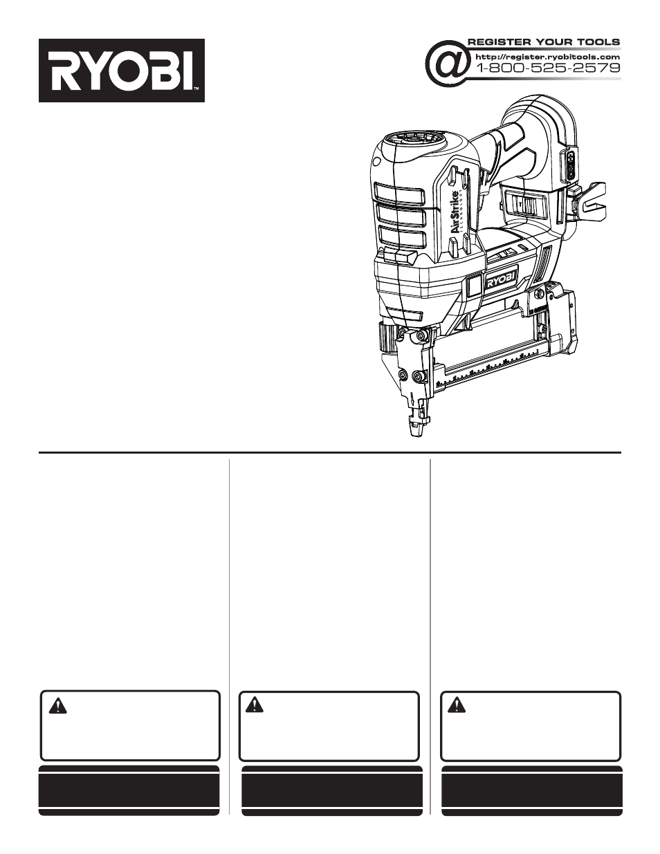 Ryobi P360 User Manual | 36 pages