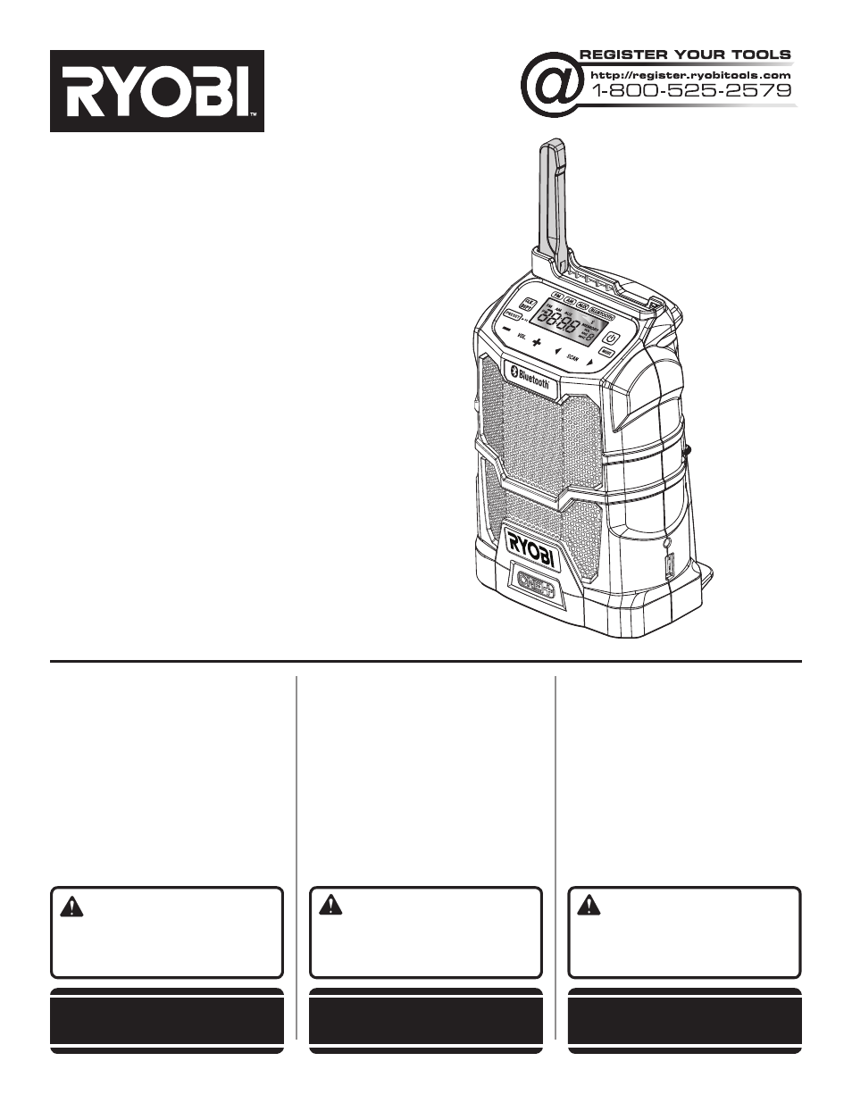 Ryobi P742 User Manual | 28 pages