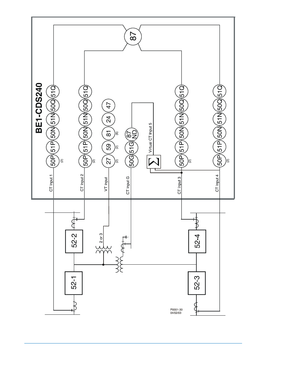 Basler Electric BE1CDS240 Installation User Manual Page 18 / 30
