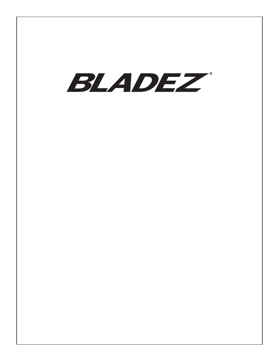 bladez master gs parts