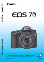 Canon EOS 7D manuals