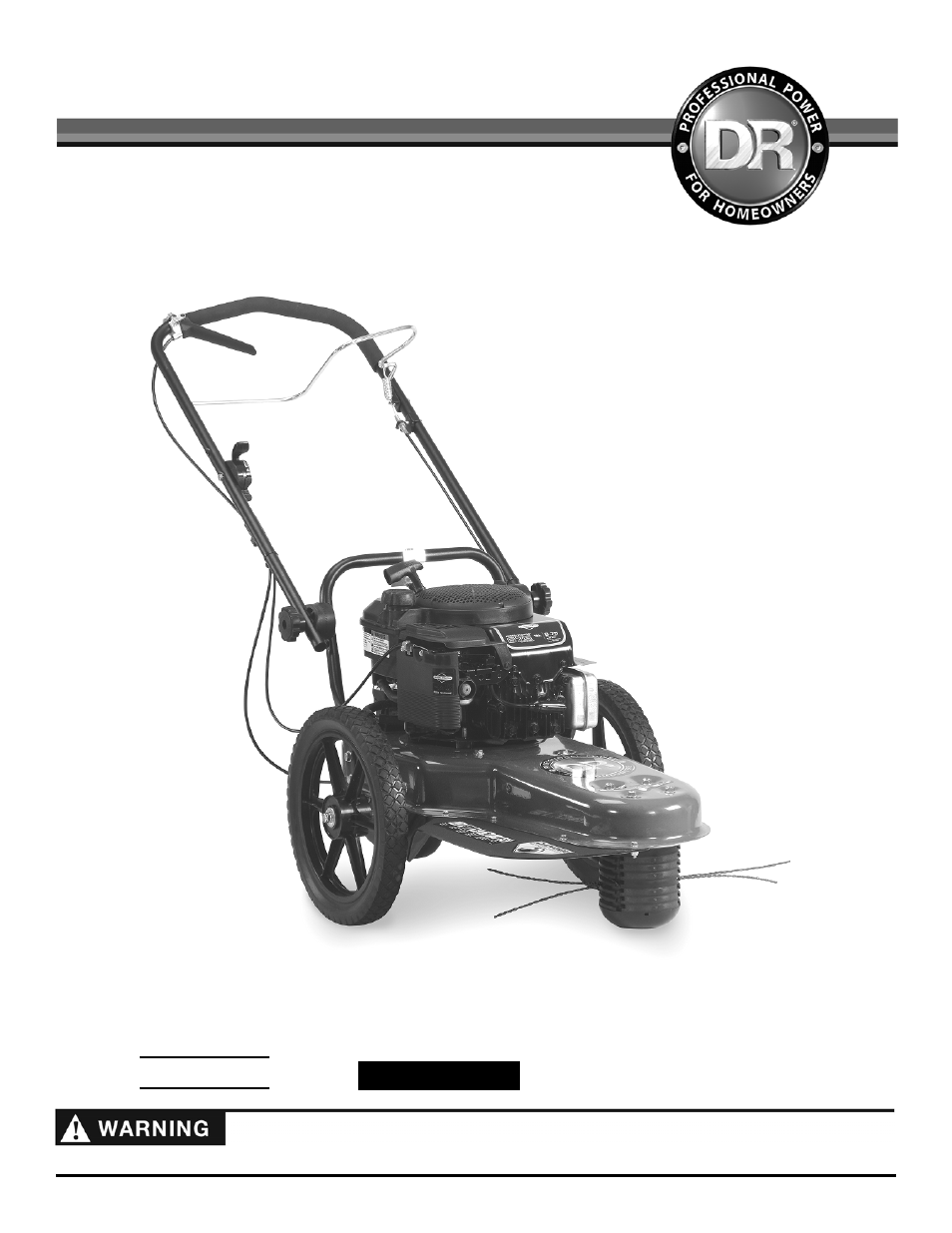 dr self propelled trimmer