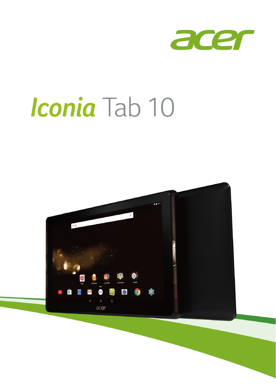 Acer Iconia Tab 10 A3-A40 User Manual | 57 pages | Also for: Iconia Tab