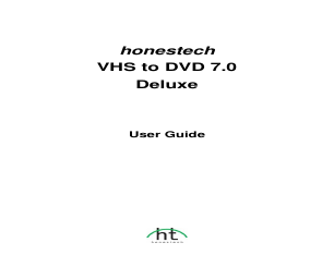 honestech vhs to dvd 7.0 deluxe troubleshooting