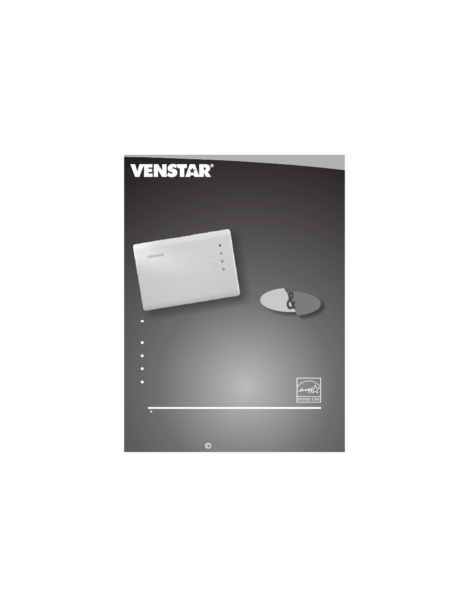 Venstar T1100REC User Manual | 18 pages