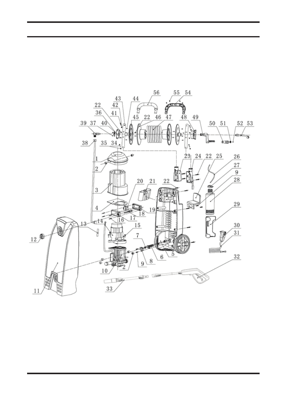 Exploded view | All Power APW5022 User Manual | Page 20 / 24