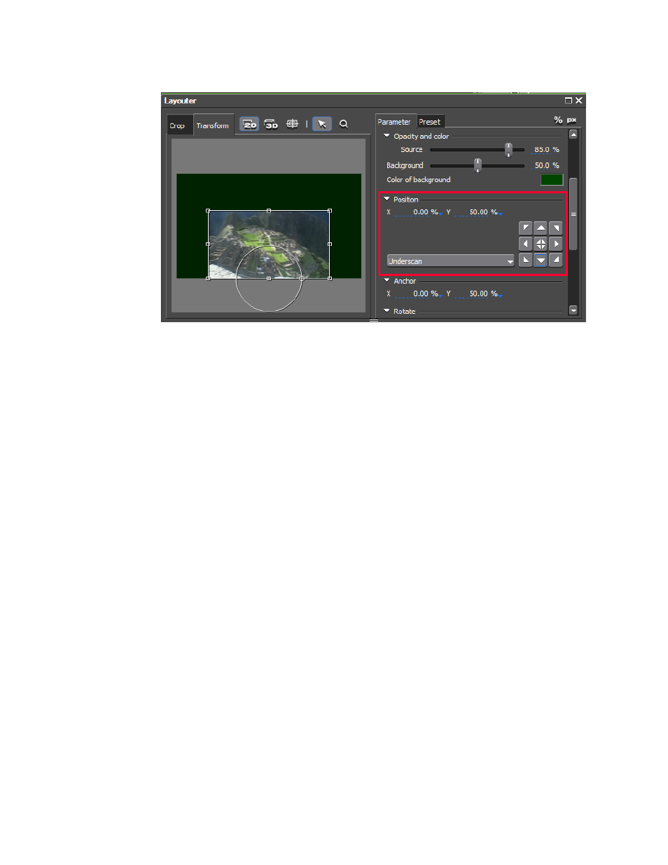 background image