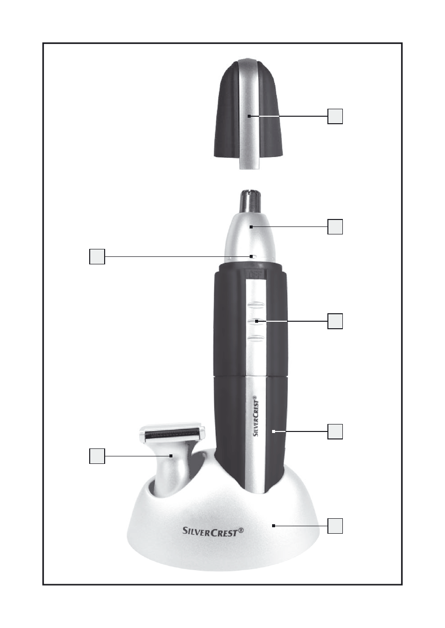 silvercrest nose and ear hair trimmer