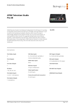 Blackmagic Design ATEM Television Studio Pro 4K Live Production Switcher