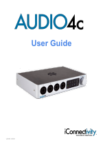 iConnectivity AUDIO4c Desktop 4x6 USB Type-C Audio/MIDI Interface
