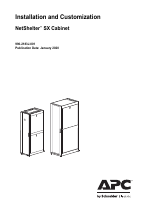 APC NetShelter SX 42U Server Rack Enclosure with Sides (Black)