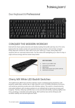 Das Keyboard 6 Backlit Mechanical Keyboard (Cherry MX Brown)