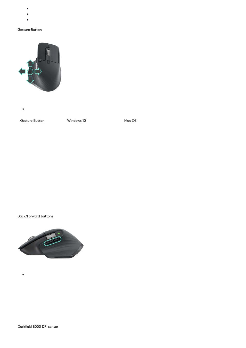 Logitech MX Master 3S Wireless Mouse (Black) User Manual | Page 4 / 8