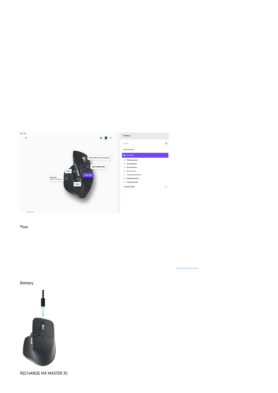 Logitech MX Master 3S Wireless Mouse (Black) User Manual | Page 6 / 8