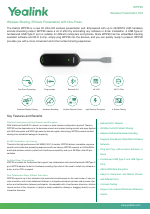 Yealink WPP30 UHD 4K Wireless Presentation Pod