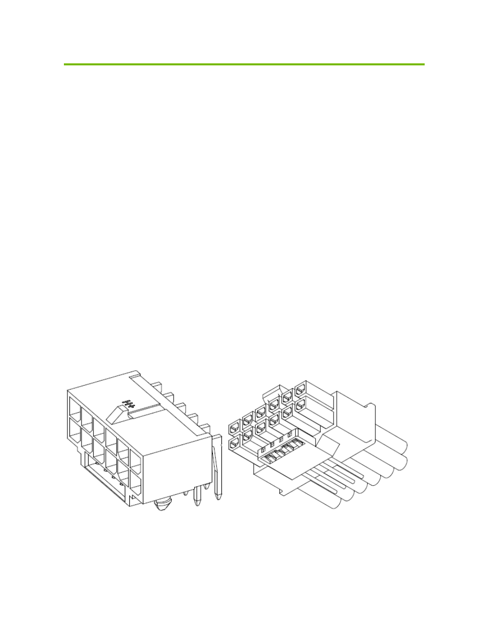 Pcie cem 5.0 16-pin power connector, Figure 7, Pcie cem5 16-pin power ...