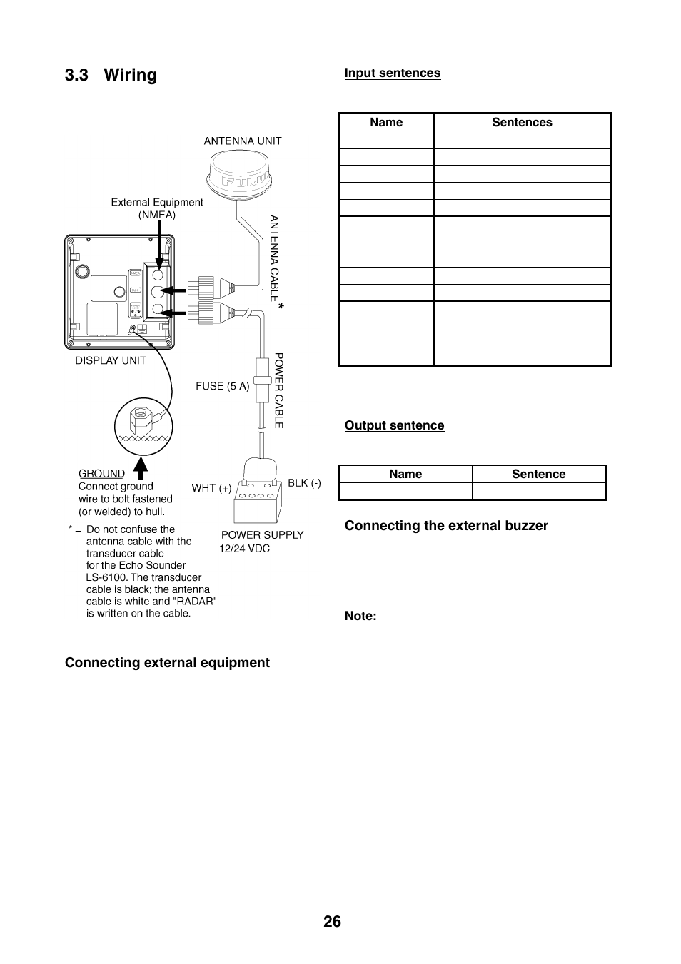 3 wiring | Furuno 1623 User Manual | Page 33 / 47 18 5 wiring diagram garmin 