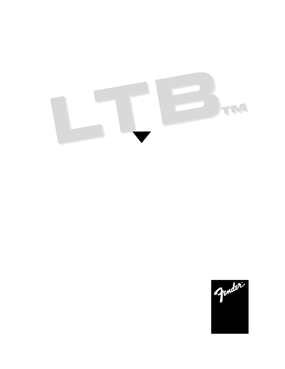 Fender LTB Portable Sound System User Manual | 11 pages