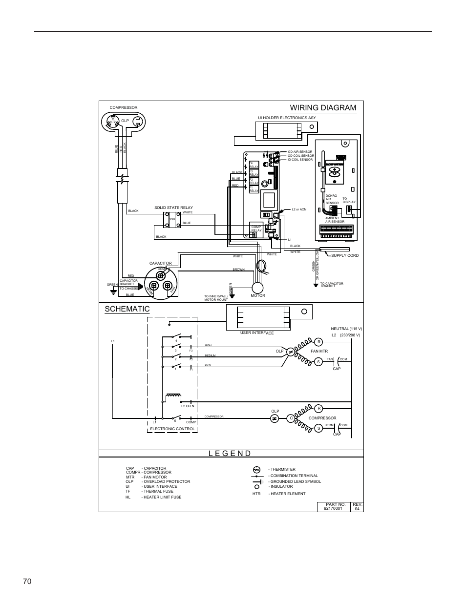 Wiring diagram schematic | Friedrich KUHL R-410A User ... friedrich air conditioner wiring diagram 